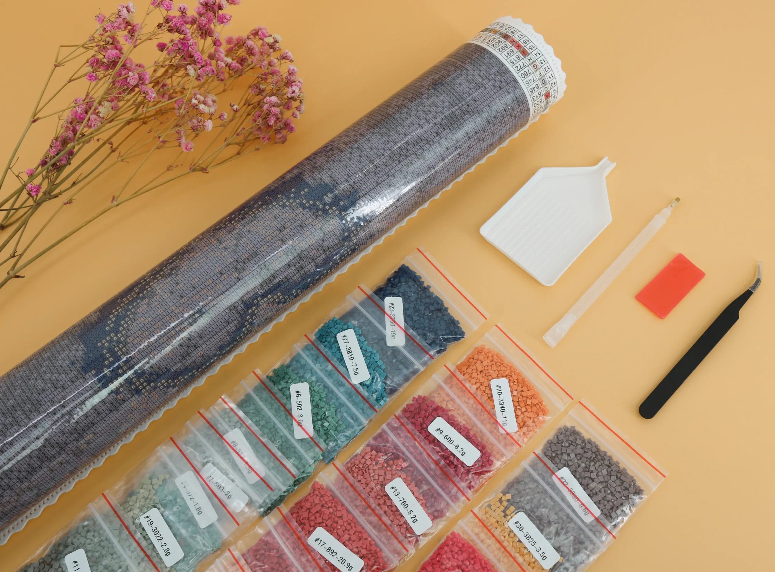 Diamond painting Canvas Preprations