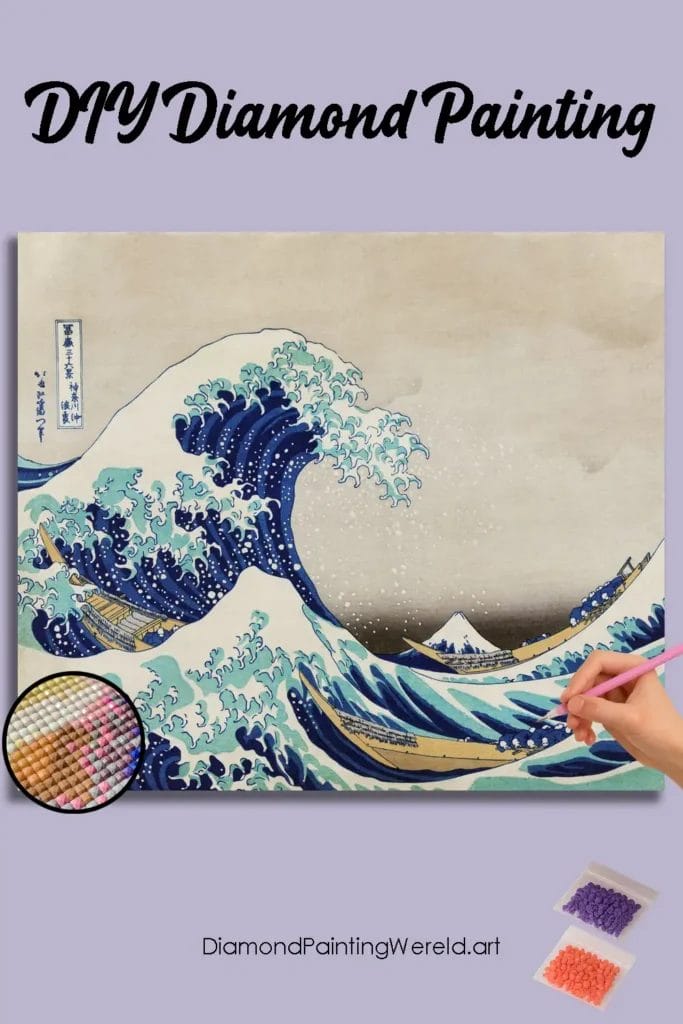 Oceaan Golven Diamond Painting 1 Diamond Painting Wereld Die Wellen im Meer