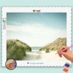 Weg zum Strand