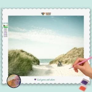 Weg zum Strand