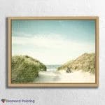 Weg zum Strand