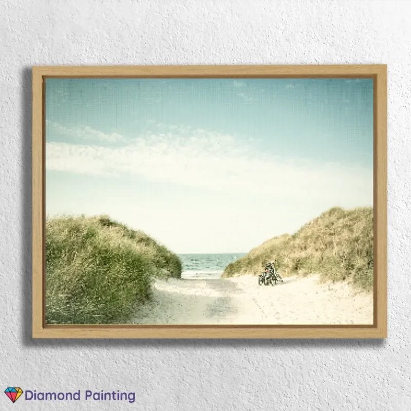 Weg zum Strand