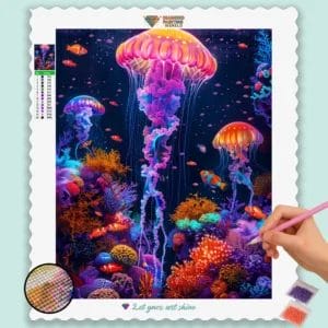 psychedelic jellyfish