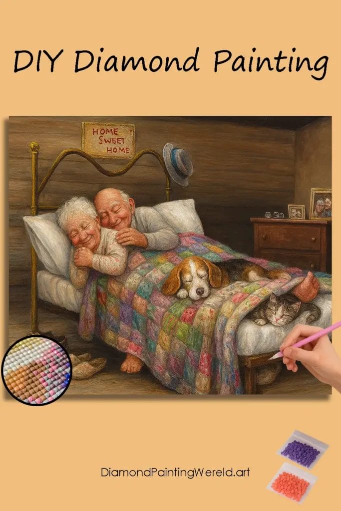 Eeuwige Liefde - Ouder Echtpaar 1 Diamond Painting Wereld 85132300 1c18 4e8a b017 7011c95e2d1c pin diamond painting paintingscart DIY diamond Painting Wereld
