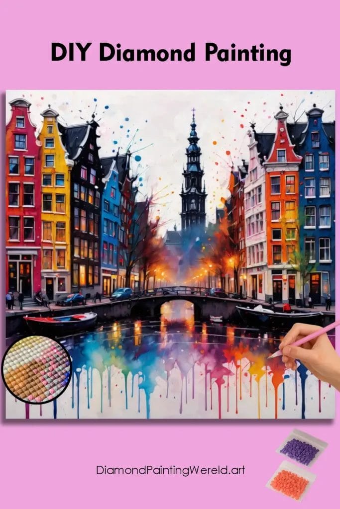 872263 pin diamond painting paintingscart DIY diamond Painting Wereld