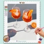 Sommer-Cocktails am Tisch