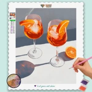 Sommer-Cocktails am Tisch