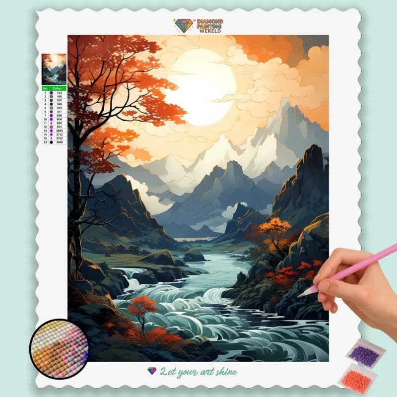 Mgical Mountains and river