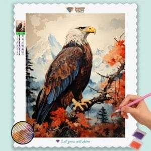 Eagle on a branch