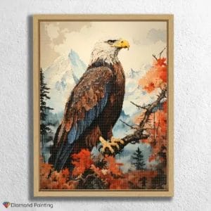 Eagle on a branch