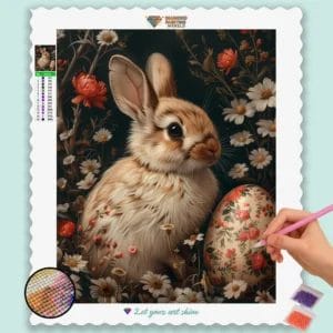 Bunny with Easter Egg