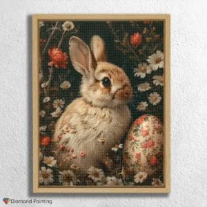 Bunny with Easter Egg
