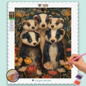 Cute Badgers