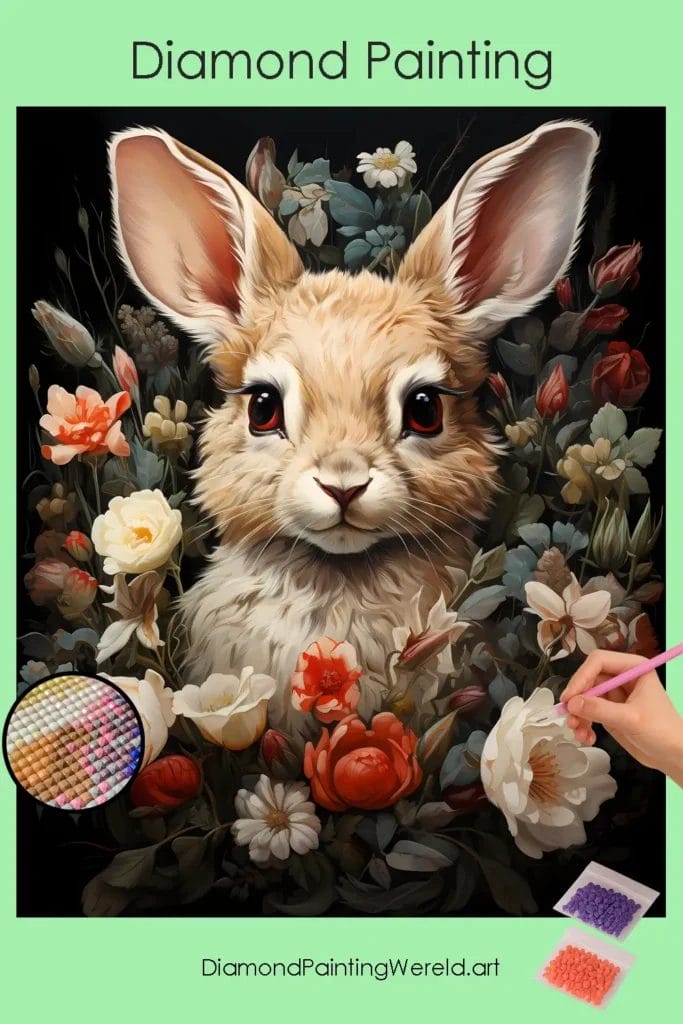 Baby Animals Valentines Day 10315 pin diamond painting paintingscart DIY diamond Painting Wereld