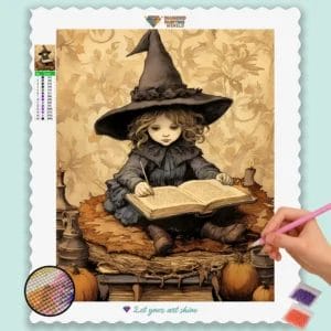 Baby Witch With Black Hat