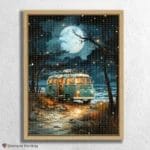Beach Vacation in Moonlight