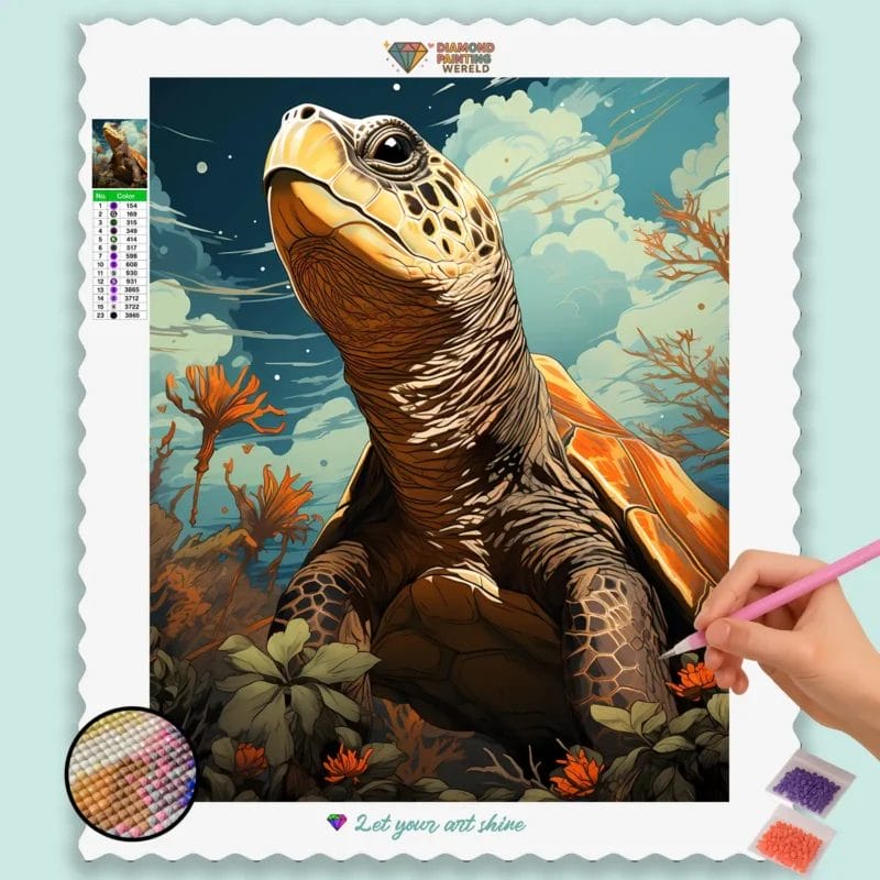Turtle On Beach