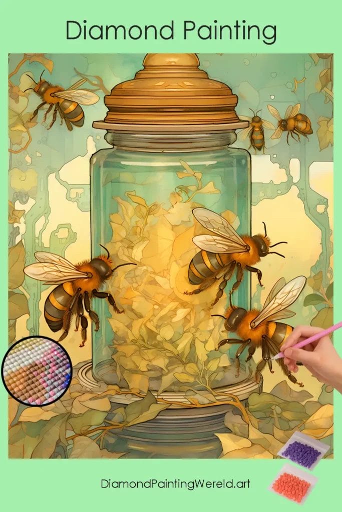 Imker 1 Diamond Painting Wereld Beekeepers