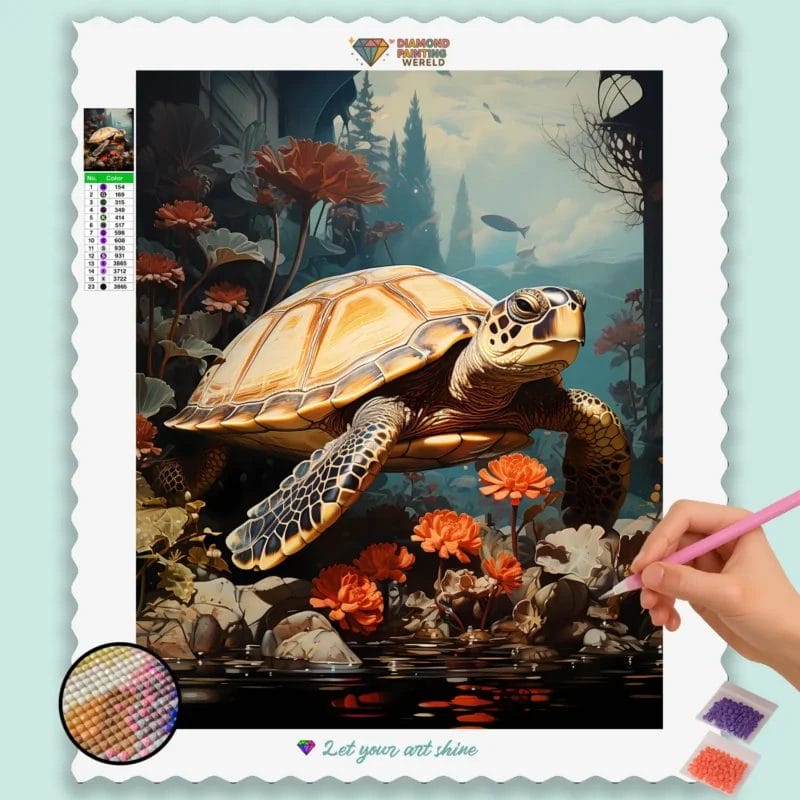 Turtle in Sea