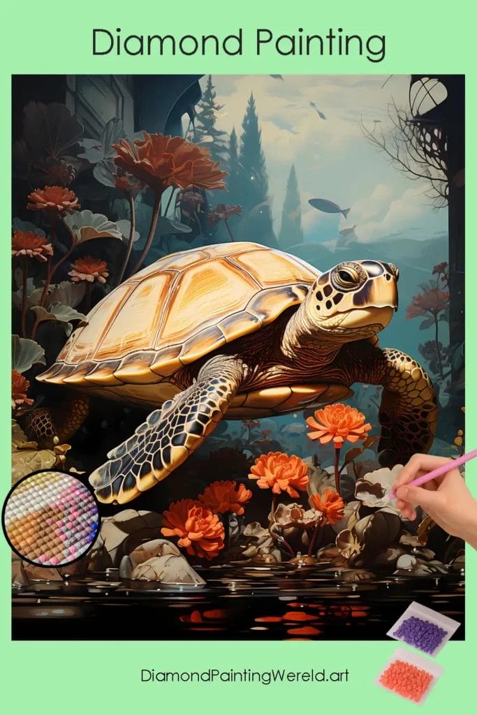Turtle in Sea