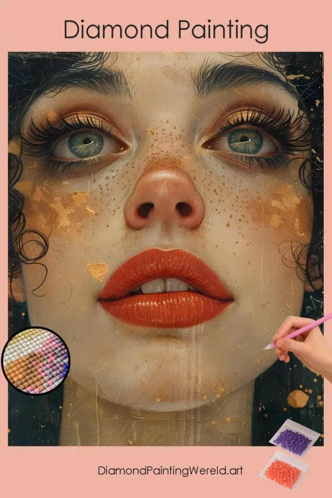 Mooi Meisje 1 Diamond Painting Wereld Beautiful Girl