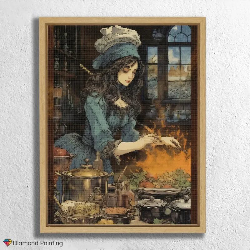 Cartoon Art Witch