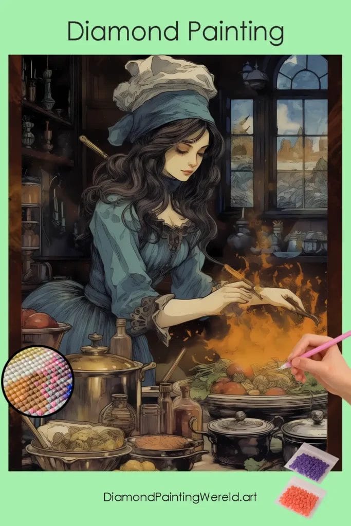 Cartoon Art Witch