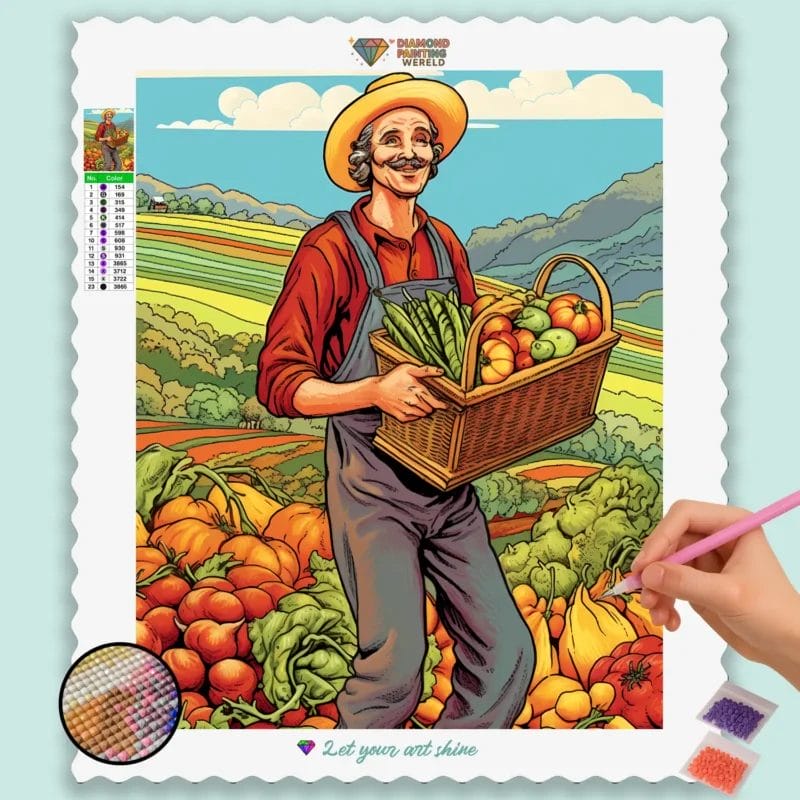 Farmer in Field
