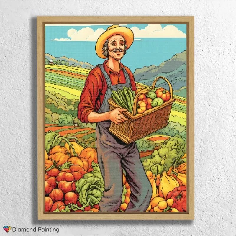 Farmer in Field