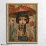 Chibi With Umbrella