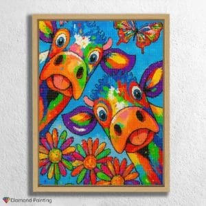 Colorful & Funny Cows