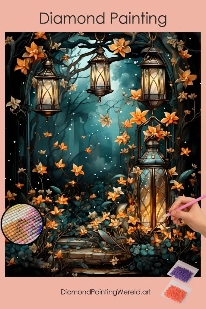 Cosmic Spring 1 Diamond Painting Wereld Cosmic Spring