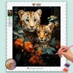 Cute Jaguar in Jungle