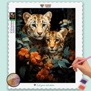 Cute Jaguar in Jungle