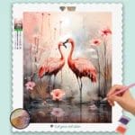 Cute Swan Couple