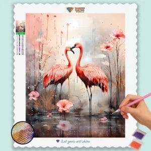Cute Swan Couple