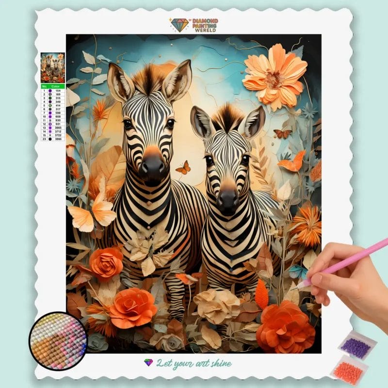 Cute Zebras