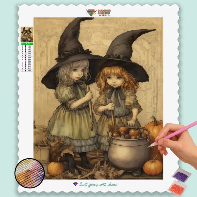 Two Cute Witches