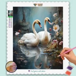 White Swan Couple