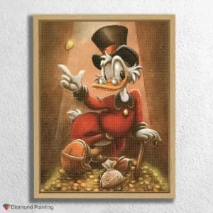 Lustige Ente mit Hut