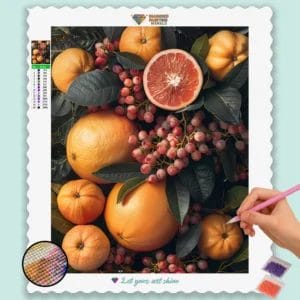 Exotic Oranges and Berries