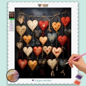 Colorful Hearts