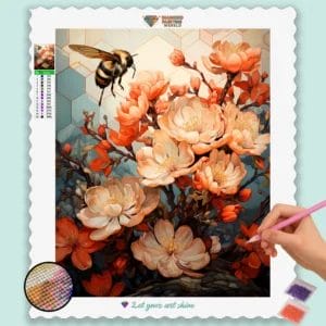 Bee on Flowers