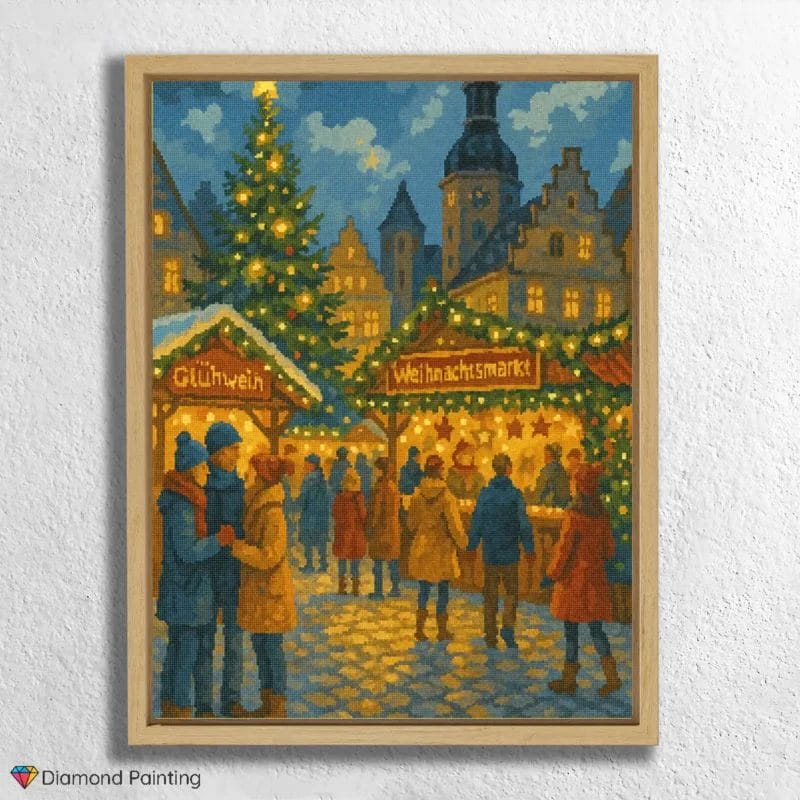 German_Weihnachtsmarkt_at_Dusk