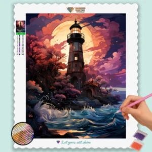 Lighthouse in Bad Weather