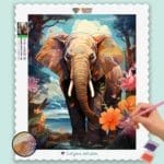 Elephant On Beach
