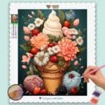 Kawaii Spring Ice-cream