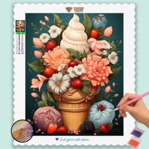 Kawaii Spring Ice-cream