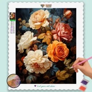 Beautiful Roses in Autumn