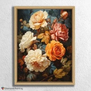 Beautiful Roses in Autumn